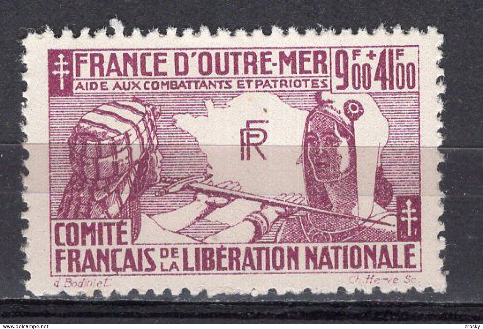 M4134 - Colonies Francaises Em. Gen. Yv N°64 ** - Autres & Non Classés