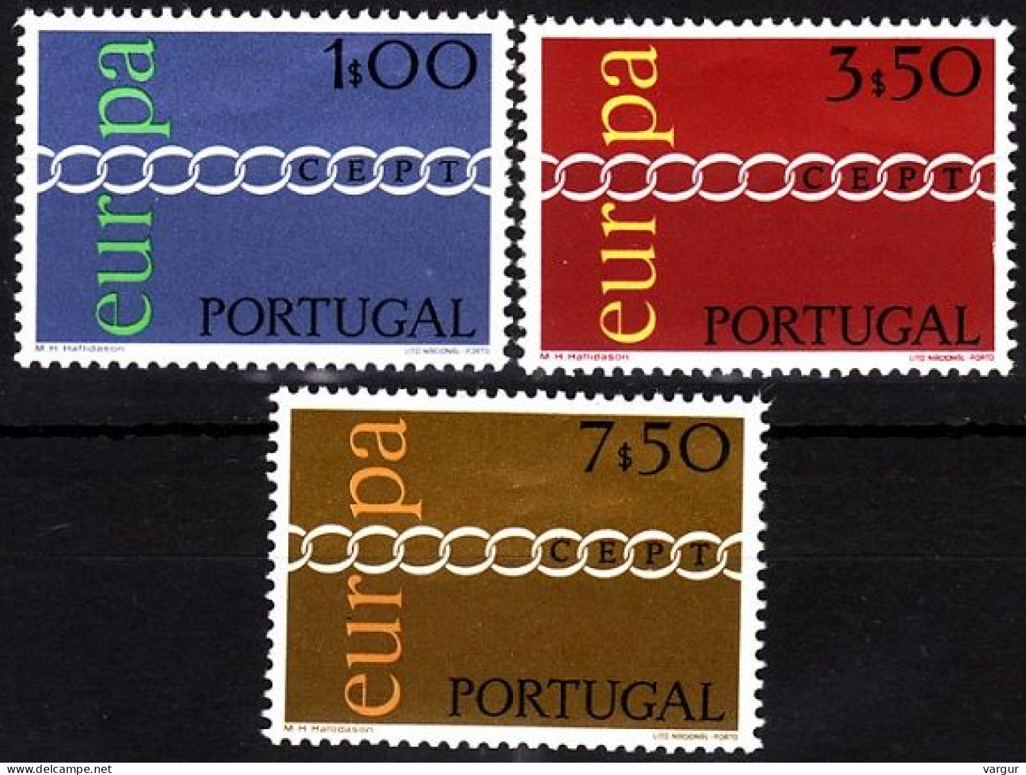 PORTUGAL 1971 EUROPA. Complete Set, MNH - 1971