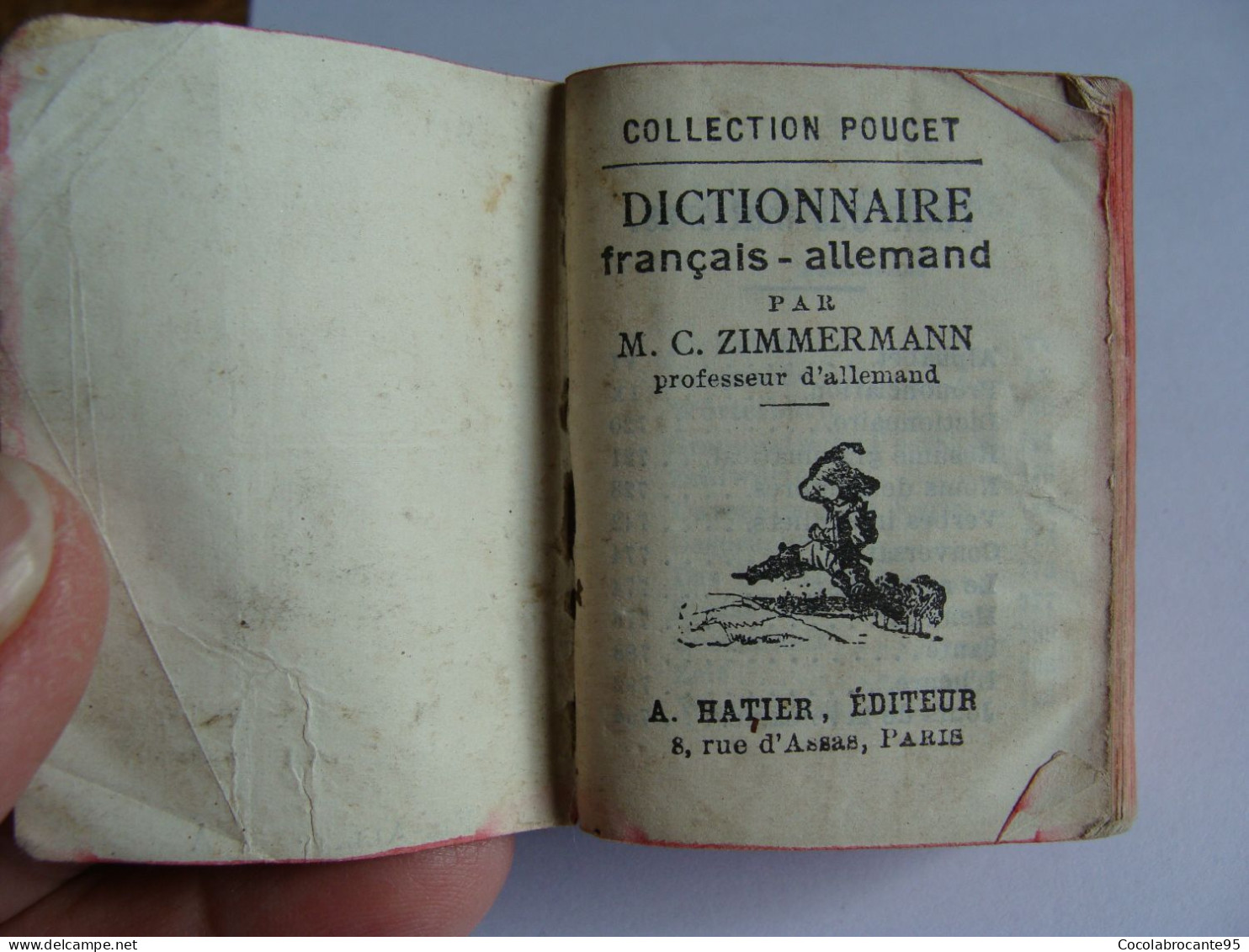 Mini Dico "Poucet" Français/Allemand 60's - Dictionnaires