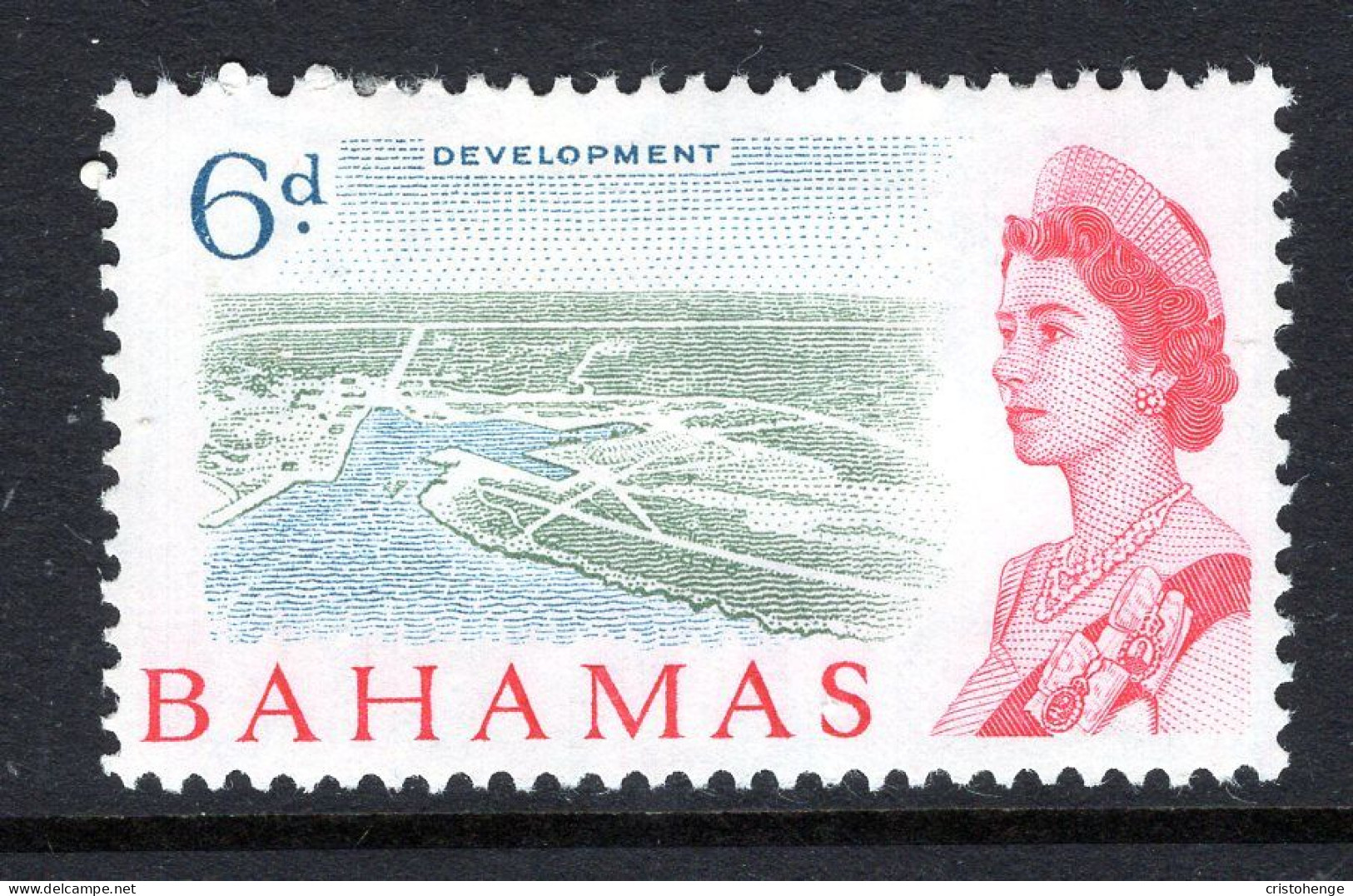 Bahamas 1965 Pictorials - 6d Development HM (SG 253) - 1963-1973 Ministerial Government