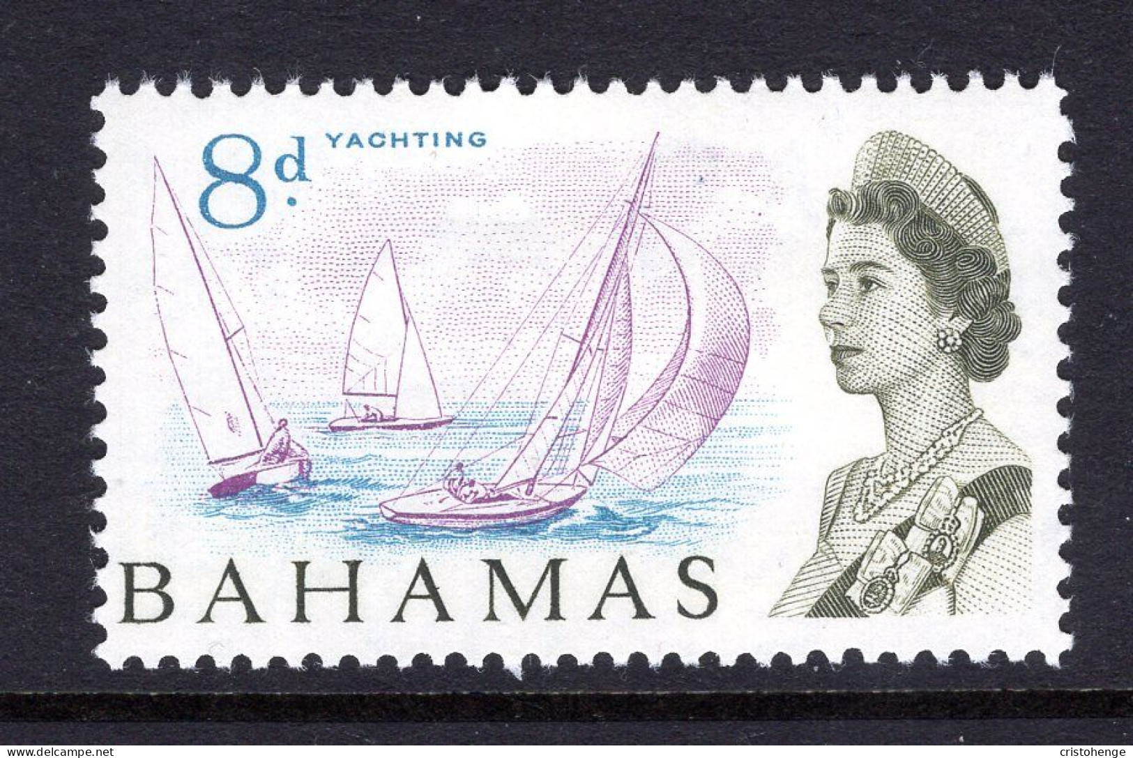 Bahamas 1965 Pictorials - 8d Yachting HM (SG 254) - 1963-1973 Interne Autonomie