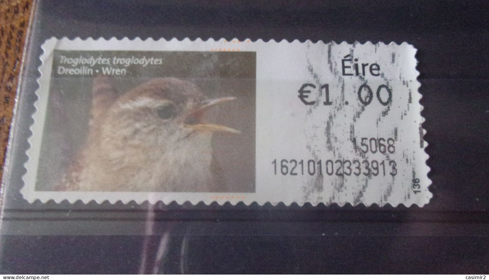 IRLANDE YVERT N°D 60 - Franking Labels