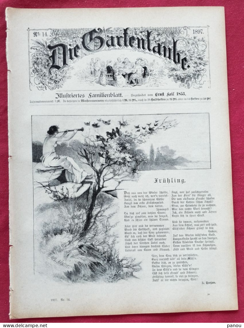 DIE GARTENLAUBE 1897 Nr 14. KAISER WILHELM I - Autres & Non Classés
