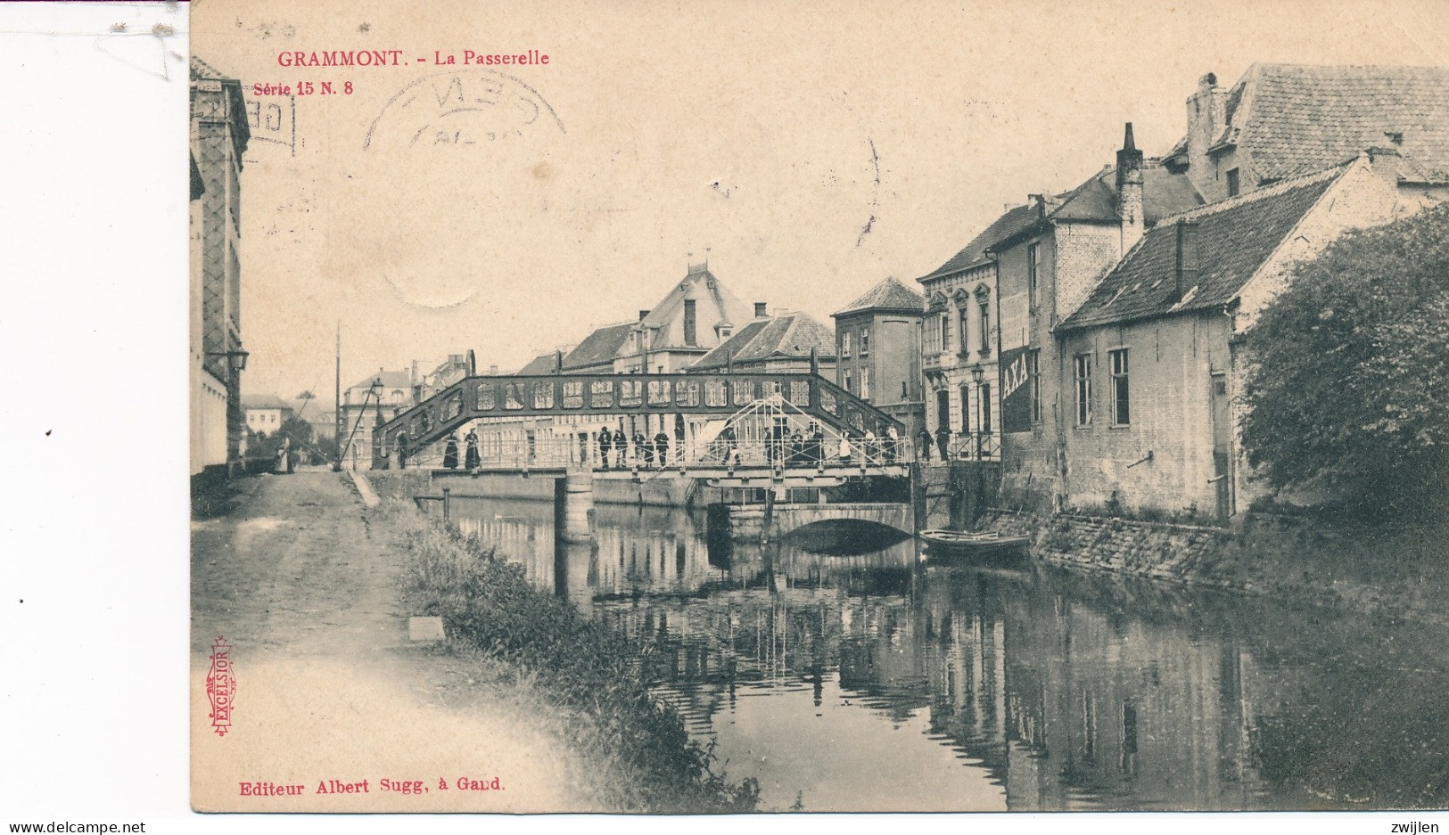 GERAARDSBERGEN GRAMMONT LA PASSERELLE  ALBERT SUGG SERIE 15 NR 8 - Geraardsbergen