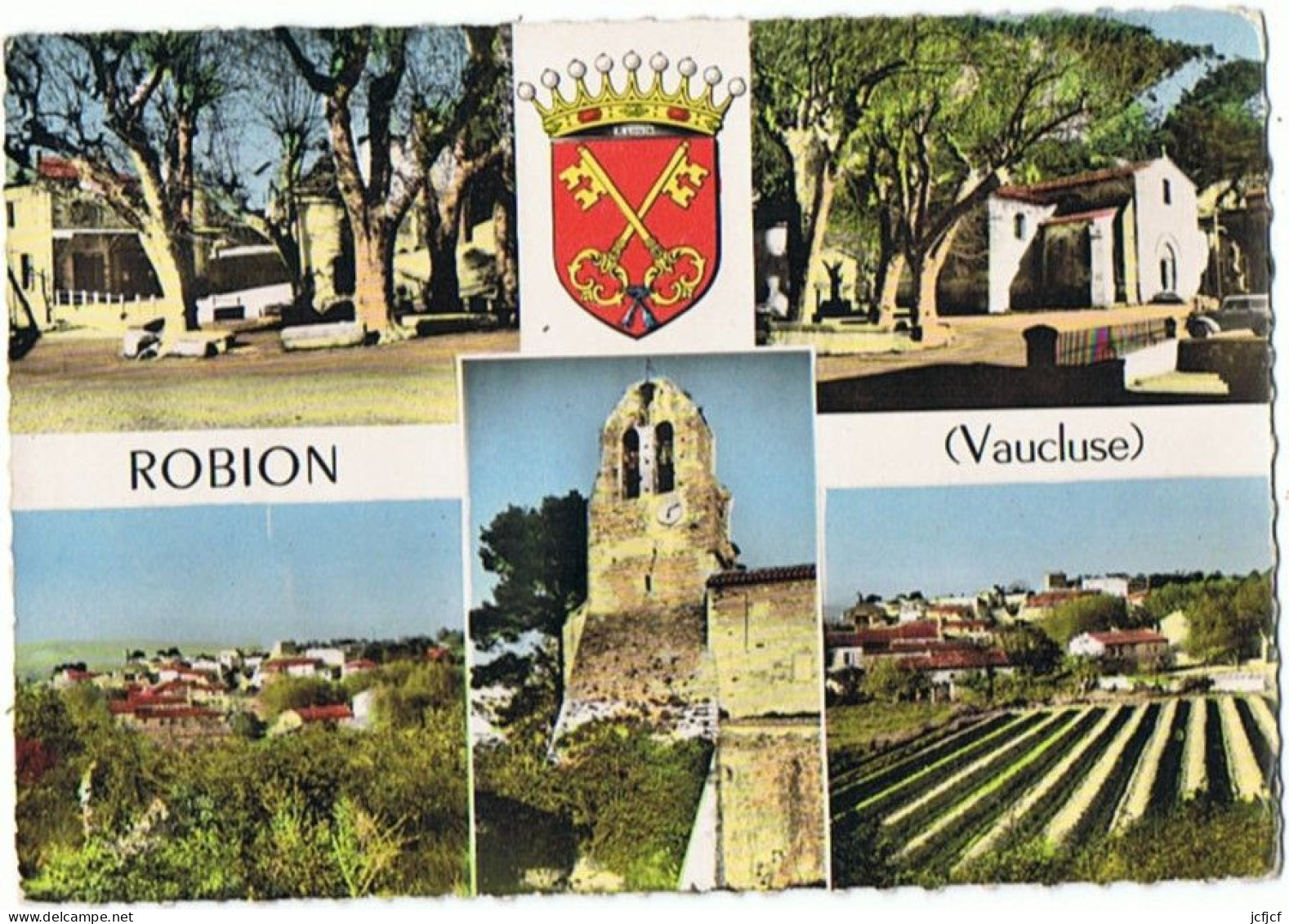 CPM..84..ROBION..VAUCLUSE..MULTIVUES - Robion