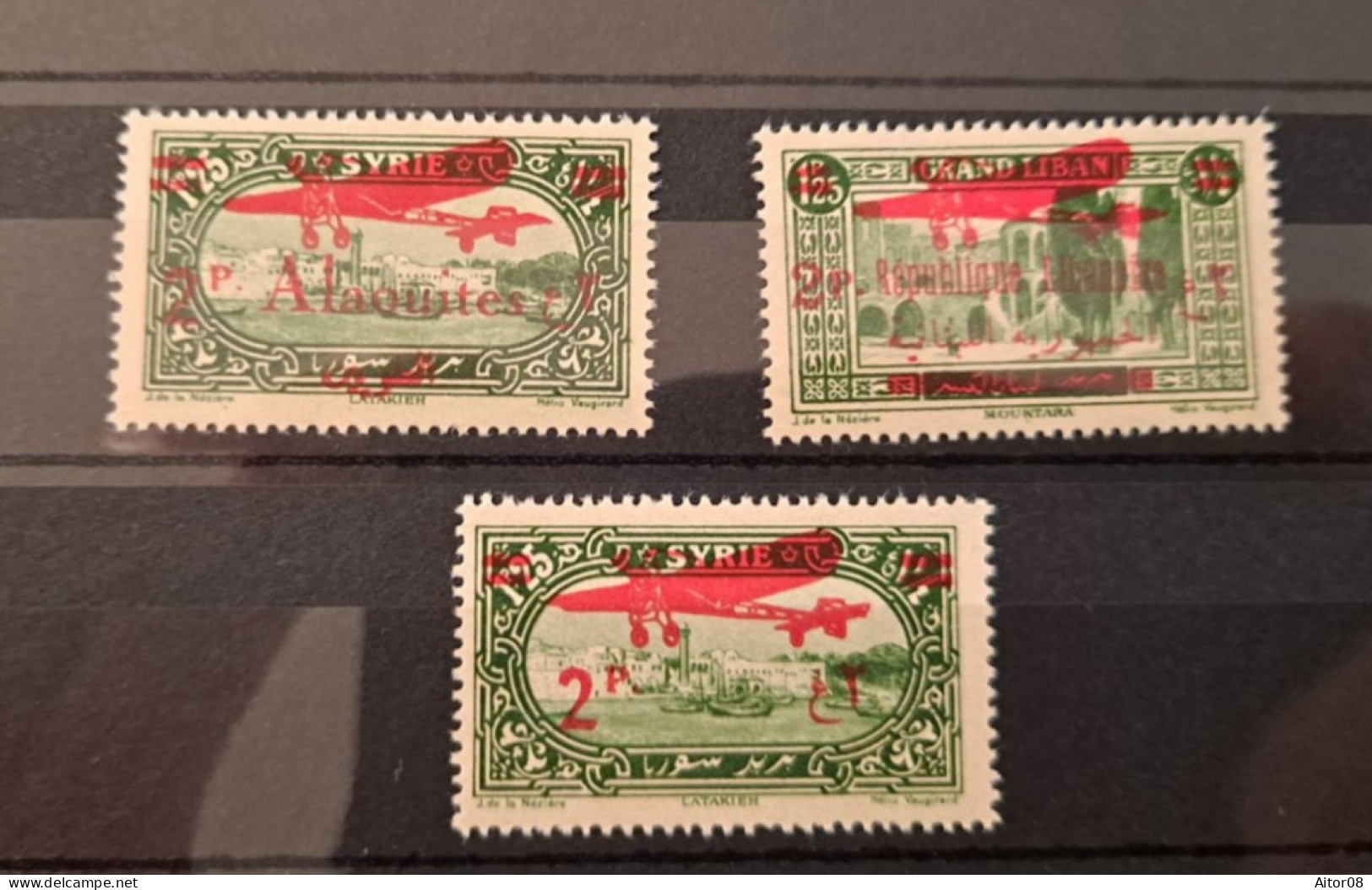 LOT TIMBRES CLASSIQUES NEUFS* POSTE AERIENNE  ANNEE 1930 . BELLE COTE - Unused Stamps