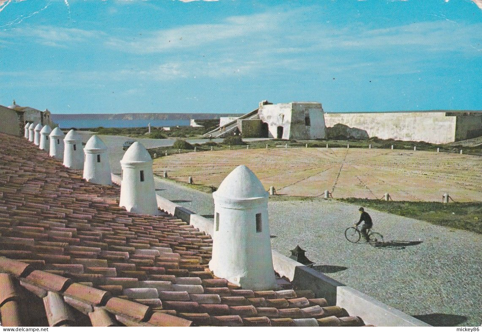 Portugal -- ALGARVE  --Forteresse Et Compas De Mer (petite Animation Cycliste, Vélo) - Faro