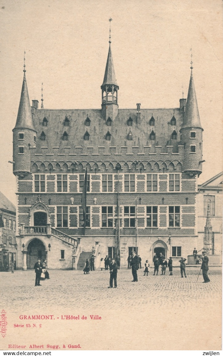 GERAARDSBERGEN GRAMMONT L'HOTEL DE VILLE ALBERT SUGG SERIE 15 NR 2 - Geraardsbergen