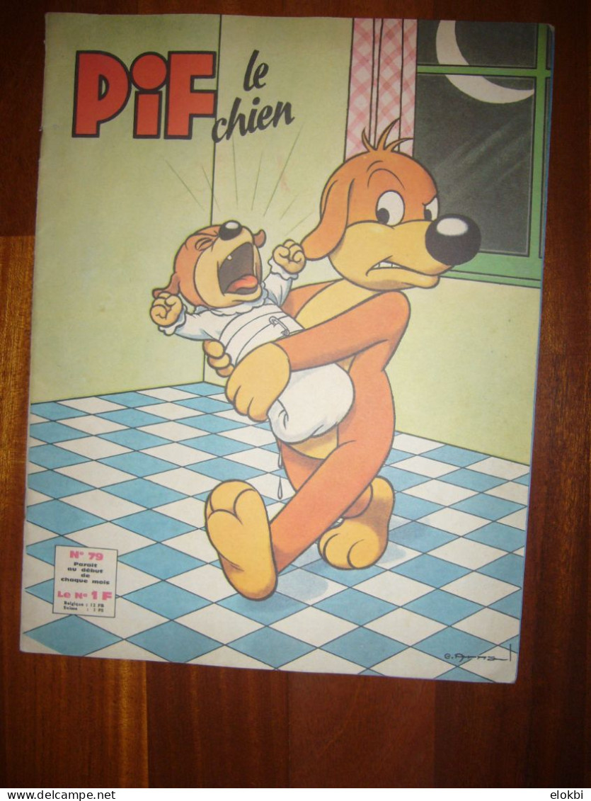 Les Aventures De Pif Le Chien N°79 (3ème Série) De Septembre 1964 - Pif - Autres