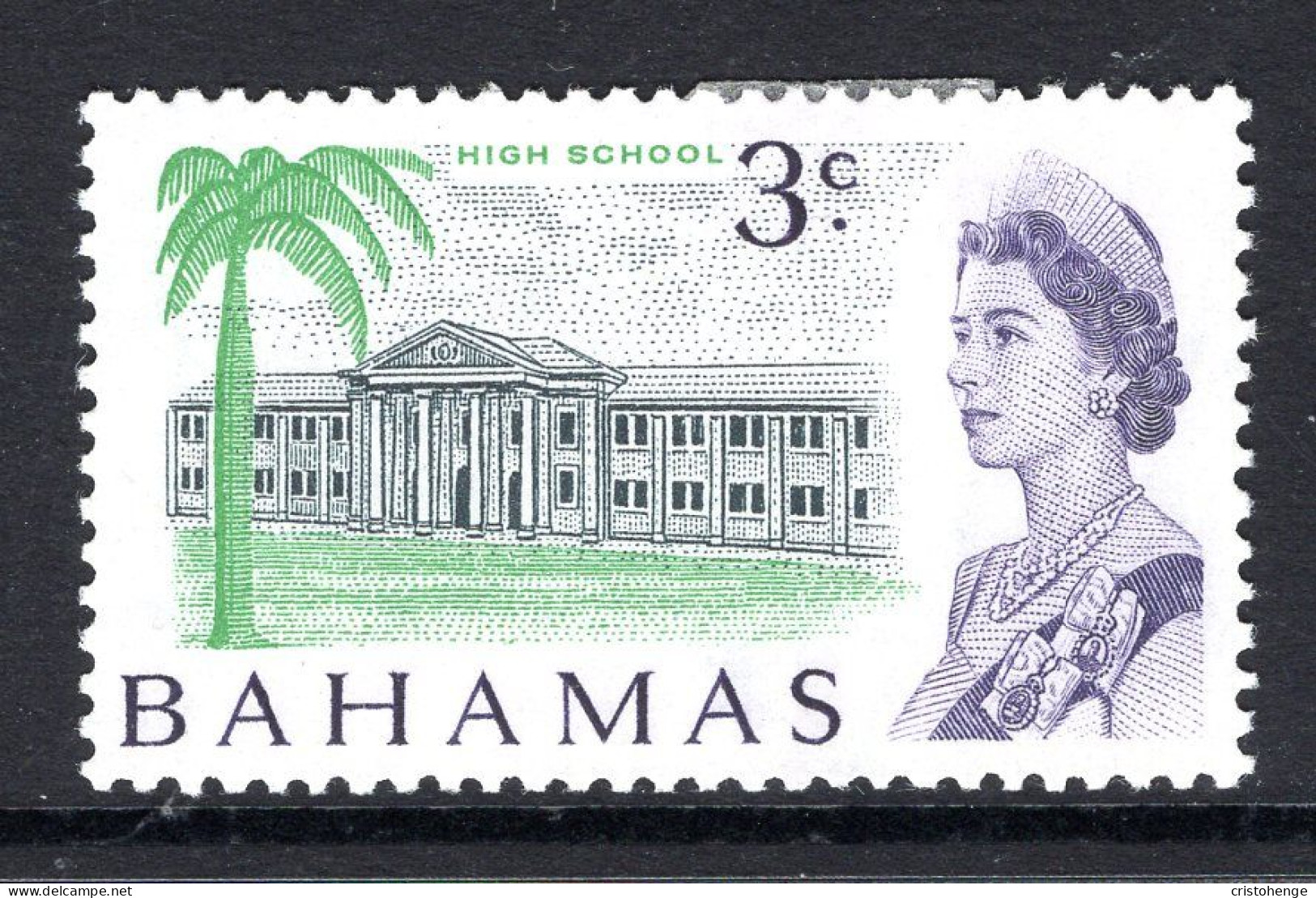 Bahamas 1967-71 Pictorials - Toned Paper - 3c High School HM (SG 297) - 1963-1973 Ministerial Government