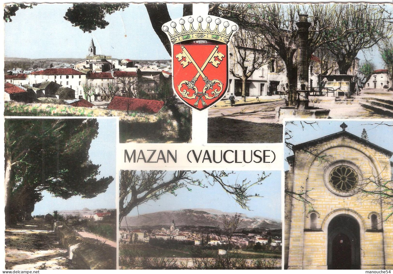 CPSM DE MAZAN - Mazan