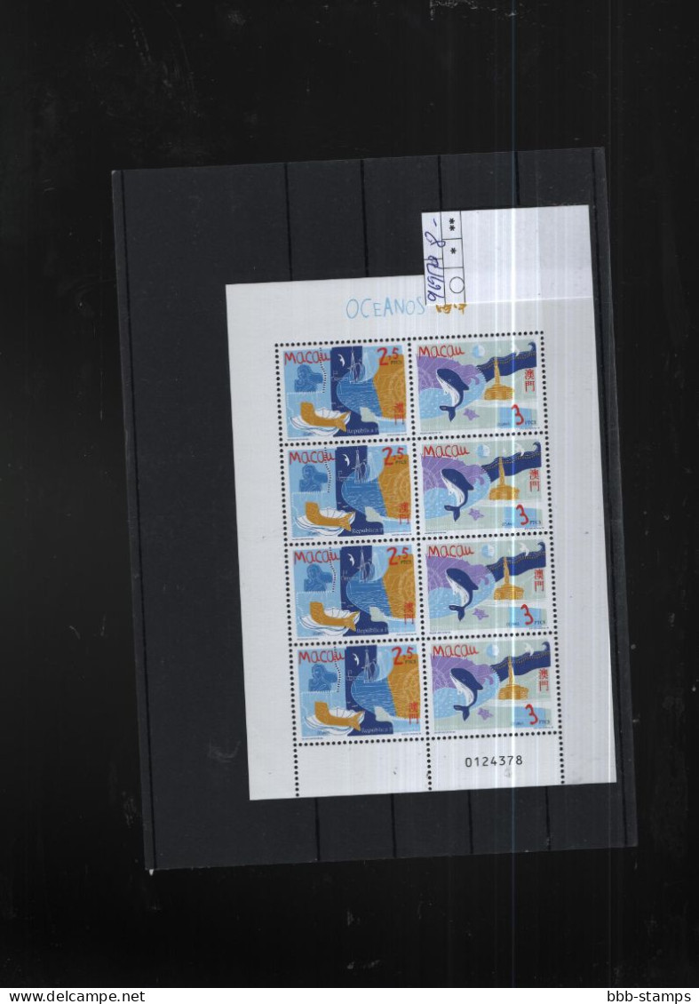 Macao Michel Cat.No. Mnh/** Sheet 969/970 - Blocks & Sheetlets