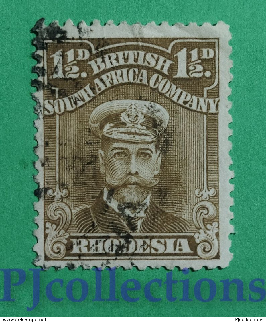 S771- BRITISH SOUTH AFRICA COMPANY 1913 KING GEORGE V 1 1/2d USATO - USED - Sonstige & Ohne Zuordnung