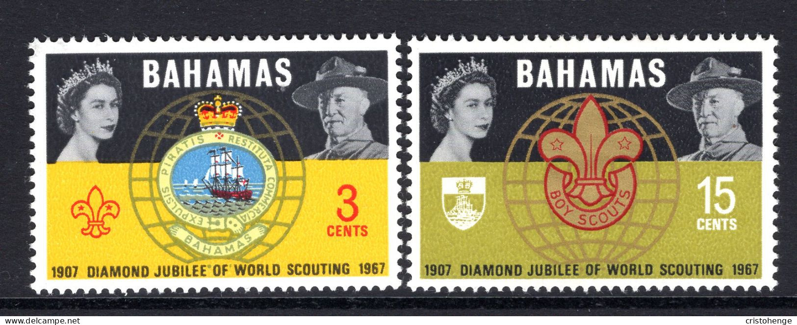 Bahamas 1967 Diamond Jubilee Of World Scouting Set LHM (SG 310-311) - 1963-1973 Ministerial Government