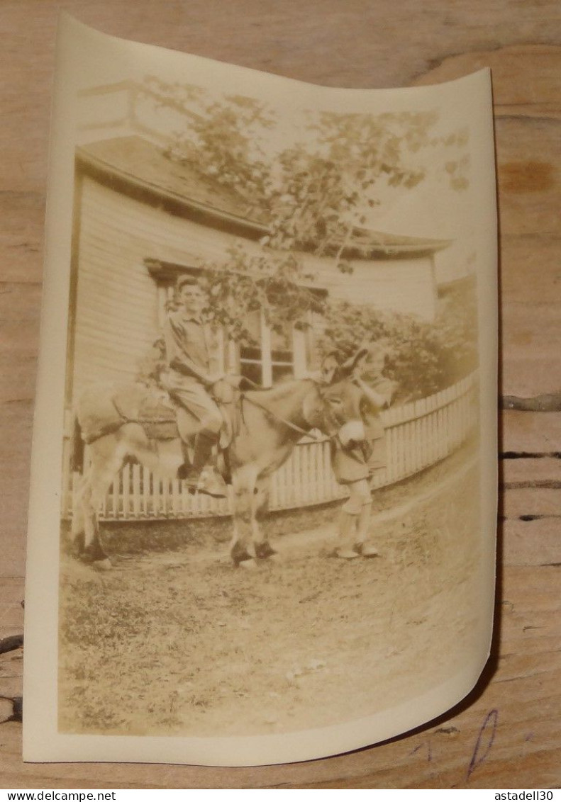 USA : 2 Photos Of GEORGETOWN, Colorado, 1928, Photo Velvetone A Denver ................ AY-17102 - Autres & Non Classés