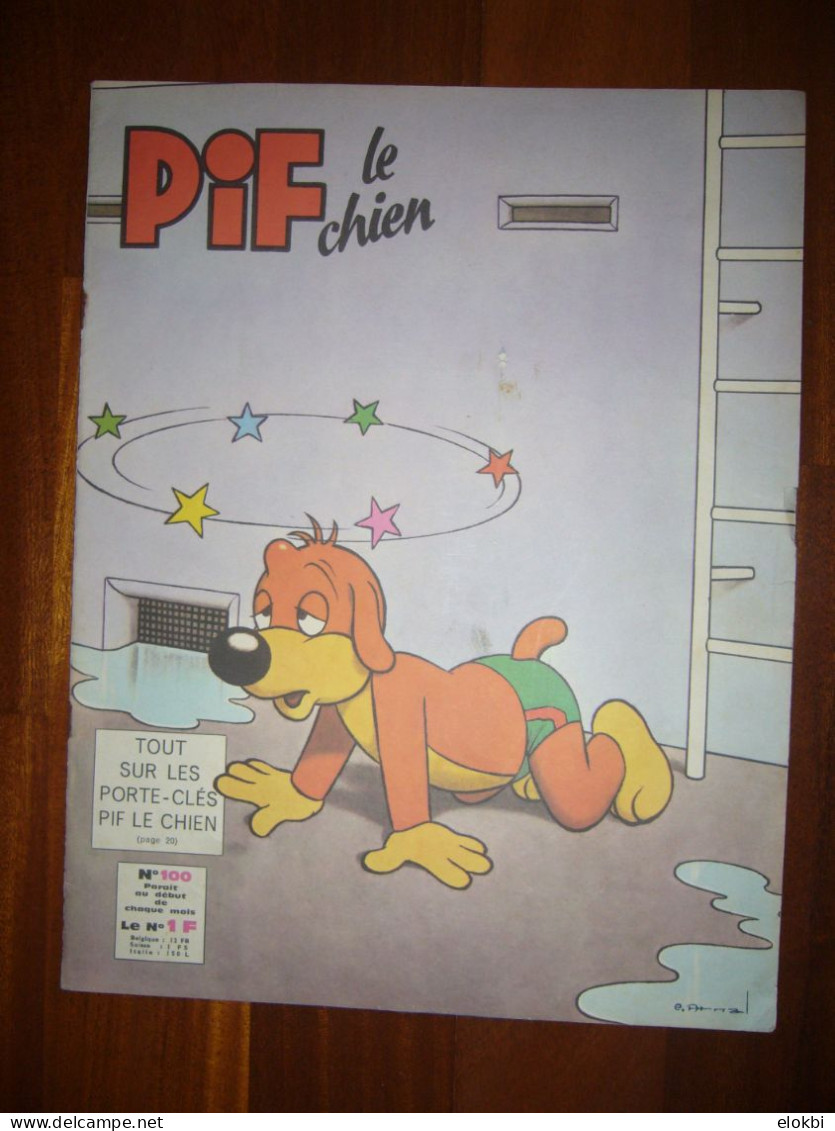 Les Aventures De Pif Le Chien N°100 (3ème Série) De Juin 1966 - Pif - Autres