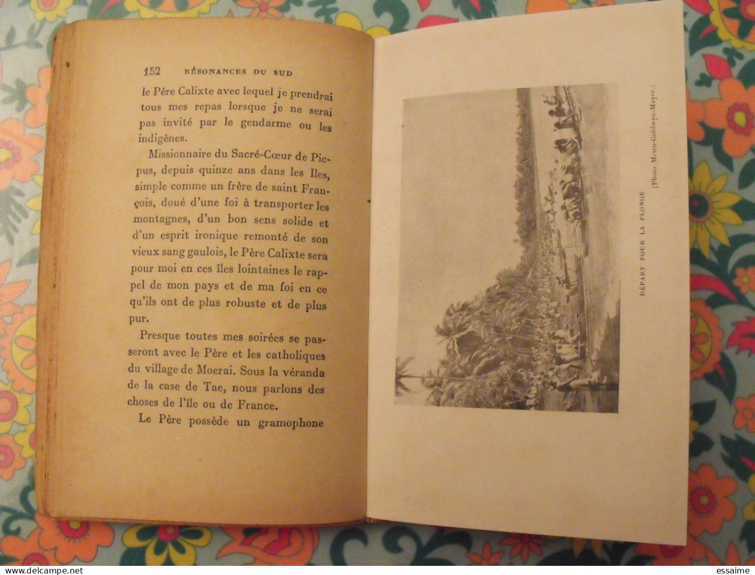 Résonances du sud. Guy de Larigaudie. Plon Paris 1947. 21 gravures et 2 cartes.