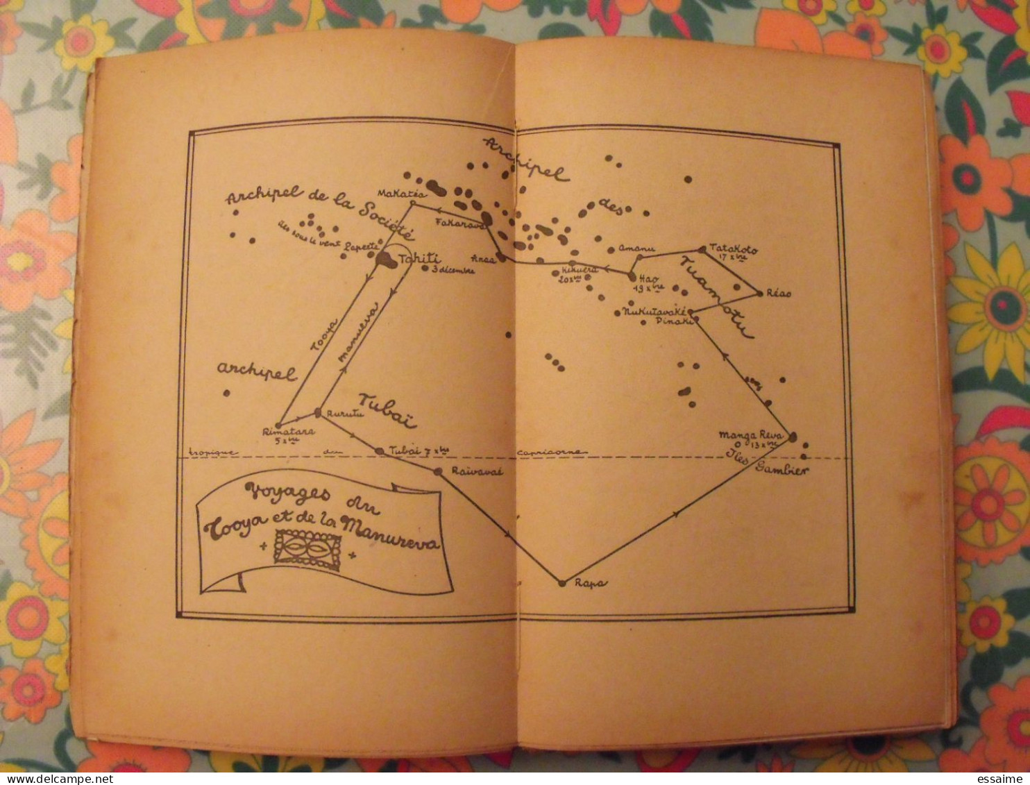 Résonances du sud. Guy de Larigaudie. Plon Paris 1947. 21 gravures et 2 cartes.