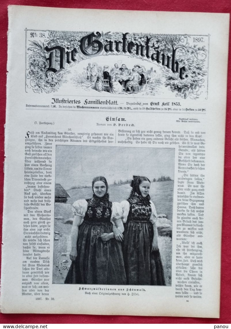 DIE GARTENLAUBE 1897 Nr 38 - Autres & Non Classés