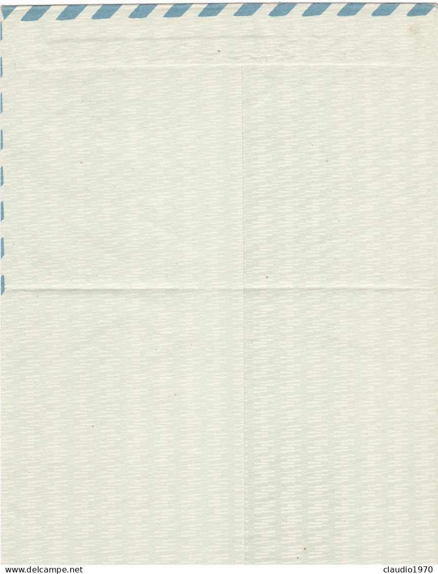SAN MARINO - AEROGRAMMA - POSTA AEREA L.25/20 -1951 - Entiers Postaux