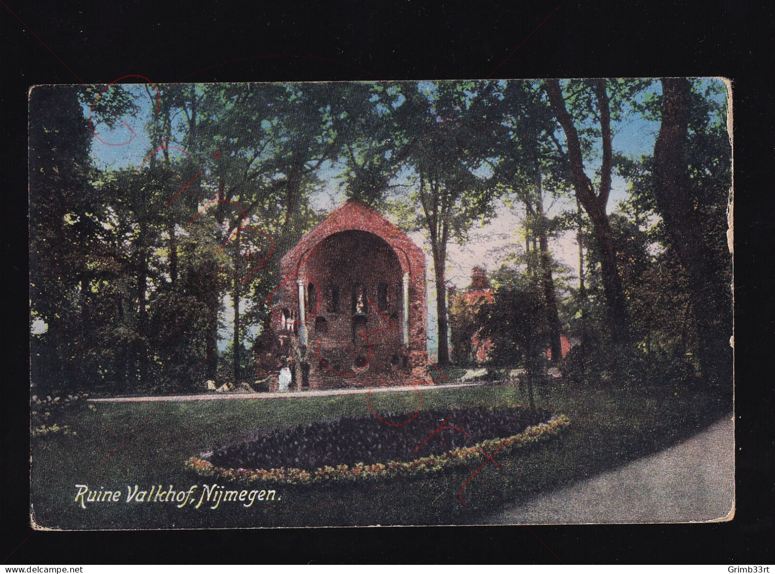 Nijmegen - Ruine Valkhof - Postkaart - Nijmegen