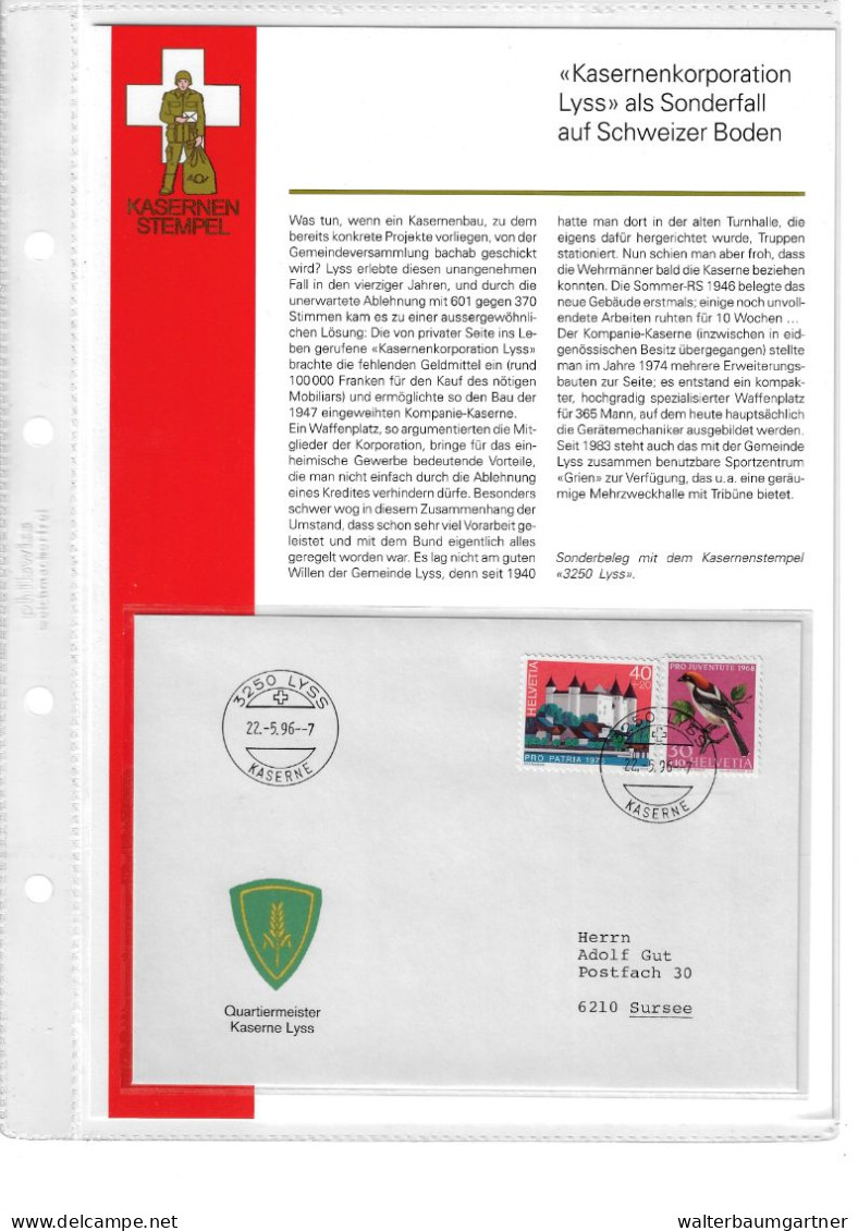 Collection de timbres postes militaires Suisse