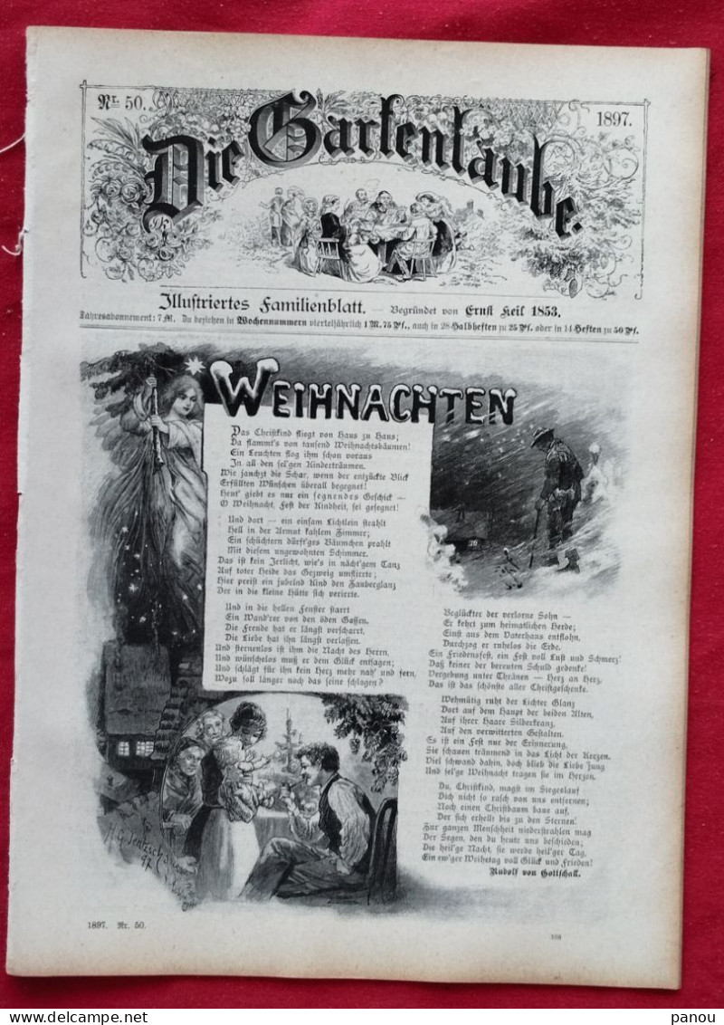 DIE GARTENLAUBE 1897 Nr 50 BERLIN. NURNBERG - Autres & Non Classés