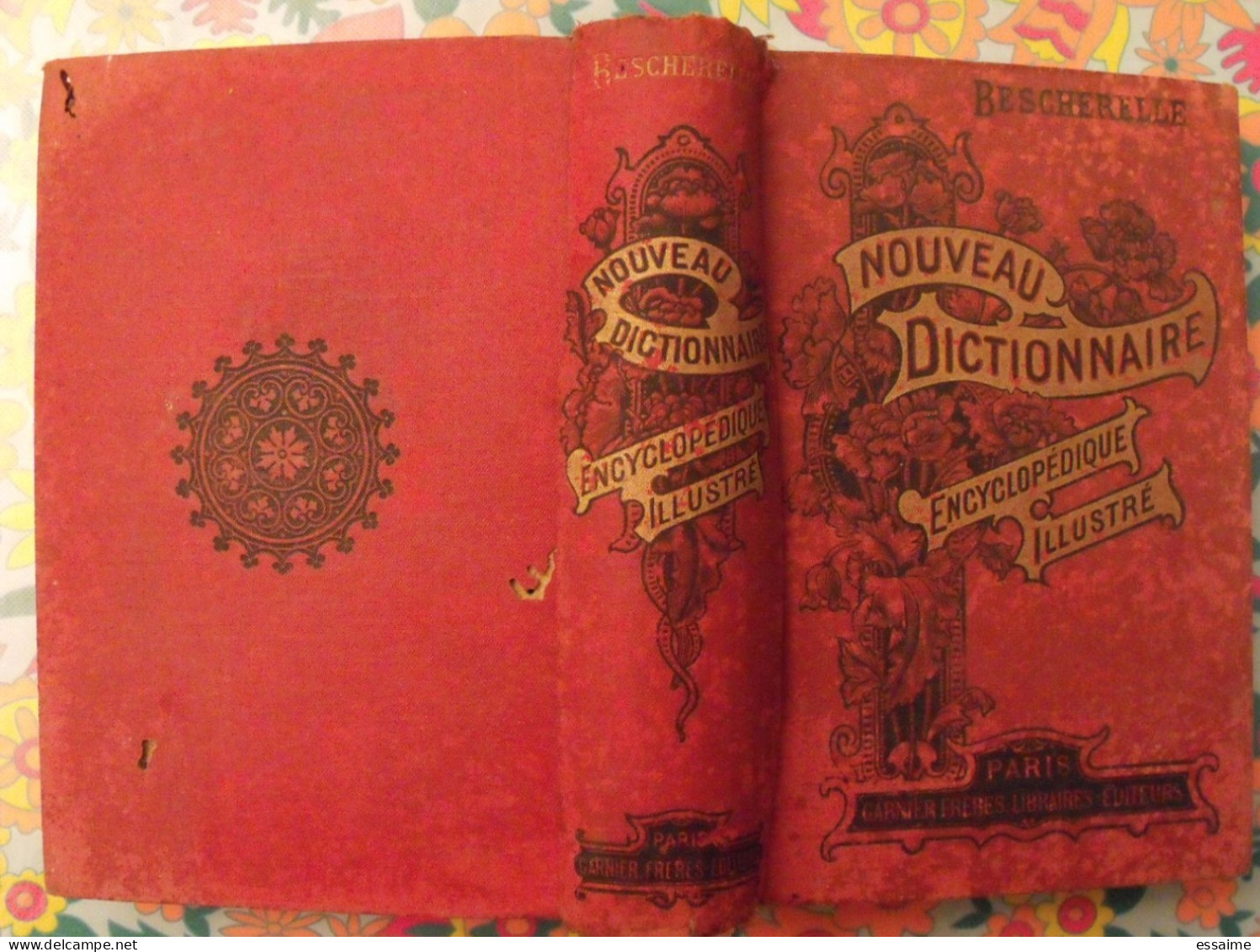 Bescherelle. Nouveau Dictionnaire Encyclopédique Illustré. Garnier, Paris, 1900 - Dictionnaires