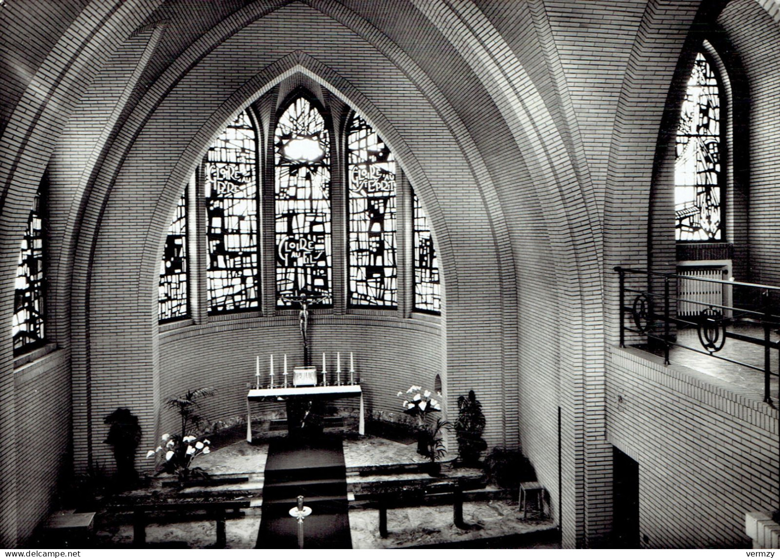 ANDERLECHT : Clinique Ste-Anne - Intérieur De La Chapelle - Photo Véritable - Anderlecht