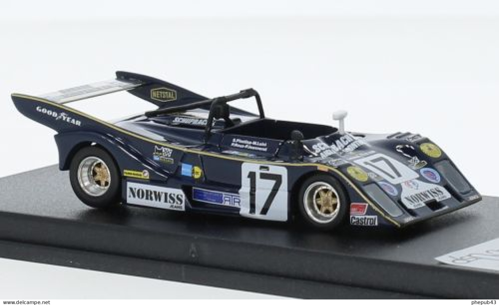 Cheetah G601 - 24h Le Mans 1969 #17 - S. Plastina/M. Luini/P. Jeanneret - Troféu - Trofeu