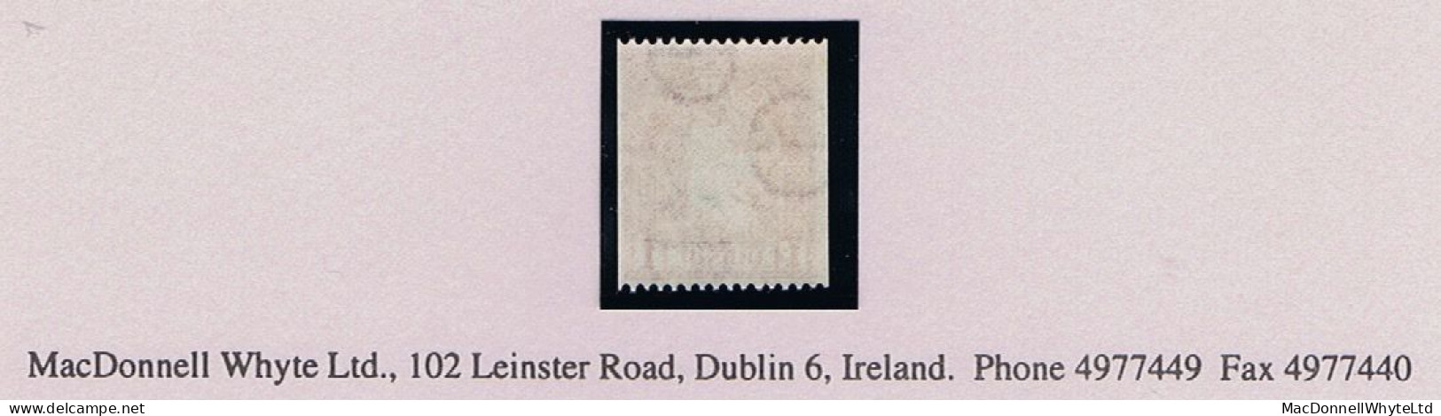 Ireland 1946 Coil 1d Perf 15 X Imperf, Watermark Inverted, Single Very Fresh Mint Unmounted Never Hinged - Nuevos