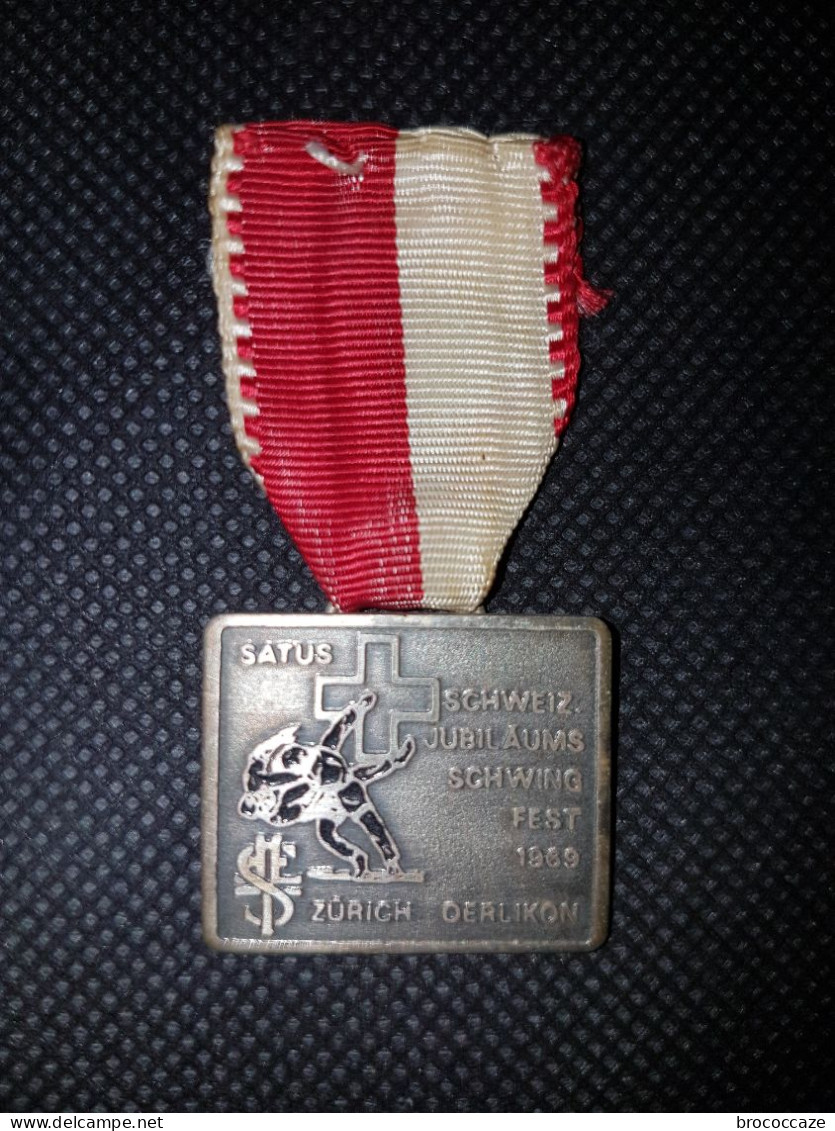 Médaille - Suisse - 1969 - Médaille De Lutte - Otros & Sin Clasificación