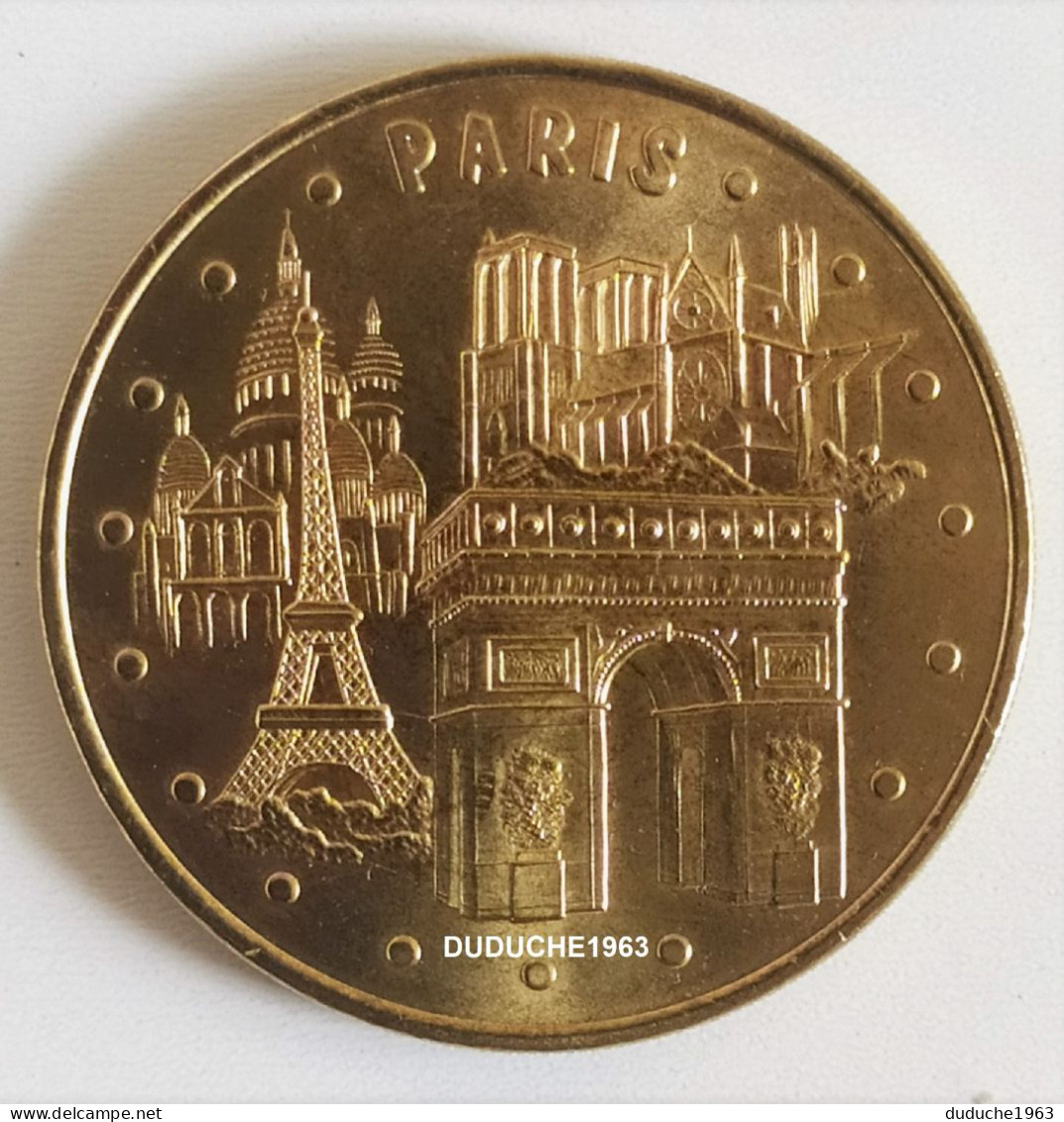 Monnaie De Paris 75.Paris - Les 4 Monuments De Paris 2007 - 2007