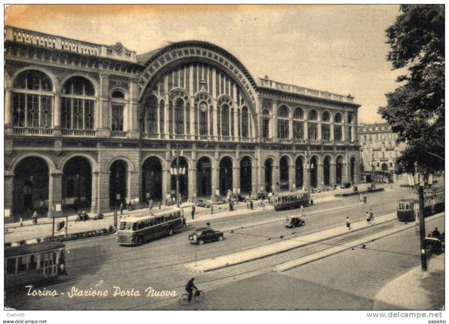 1954 TORINO - STAZIONE PORTANUOVA - Stazione Porta Nuova