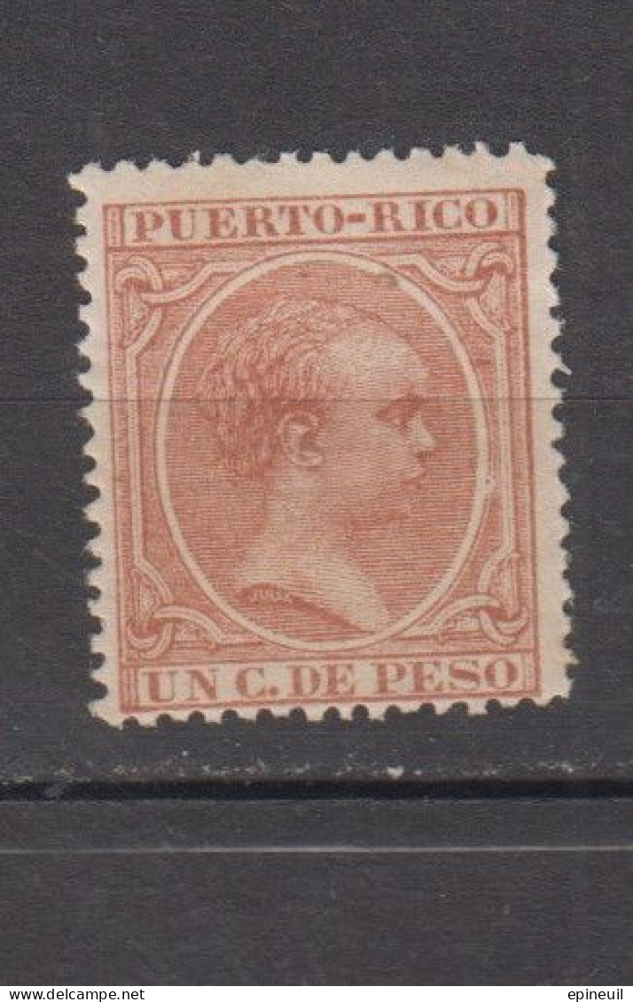 PUERTO RICO 1890 *YT N° 77 - Puerto Rico