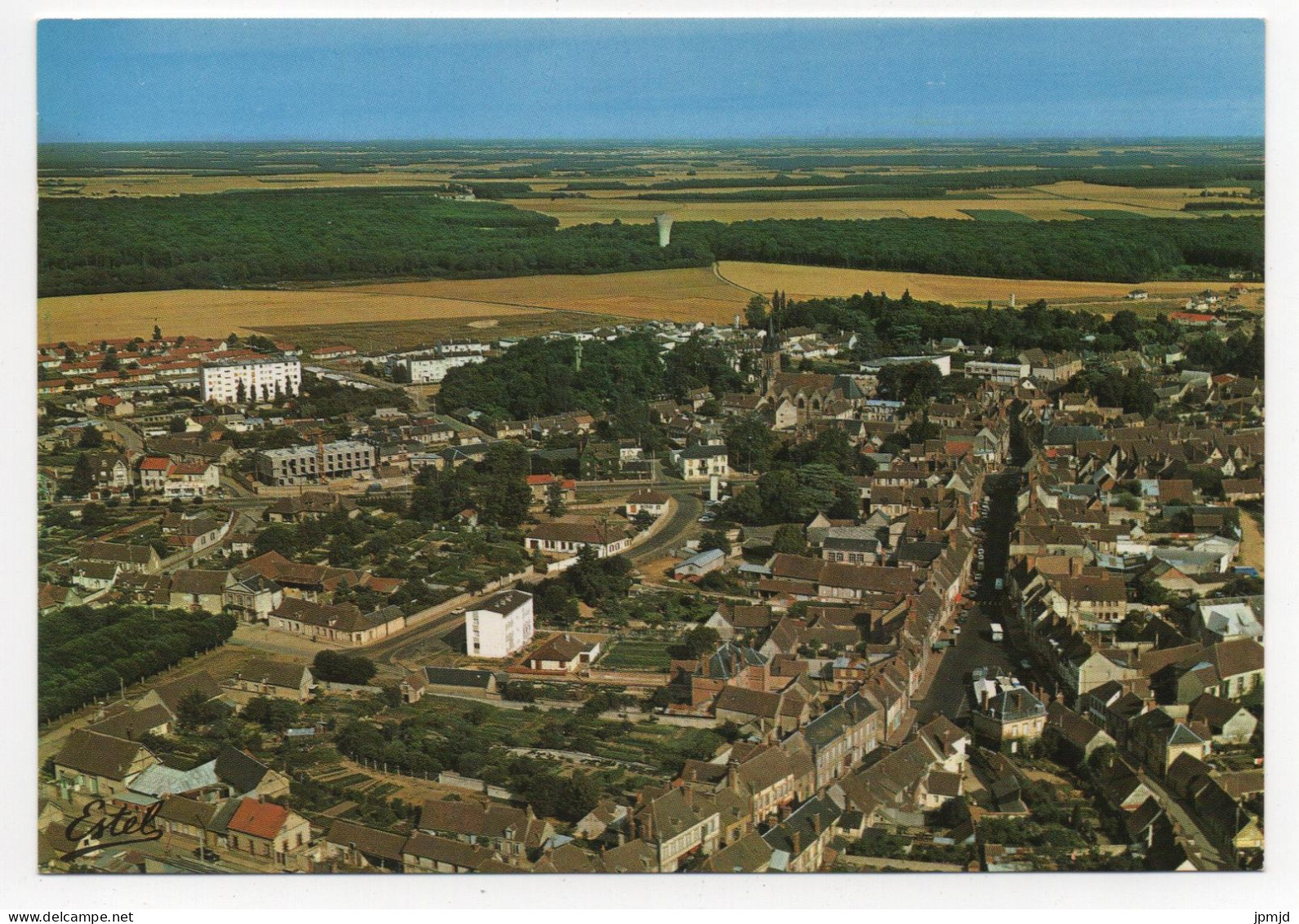 28 - CHATEAUNEUF EN THYMERAIS - Vue Générale Aérienne - Ed. ESTEL N° F. 12.116-R - Châteauneuf