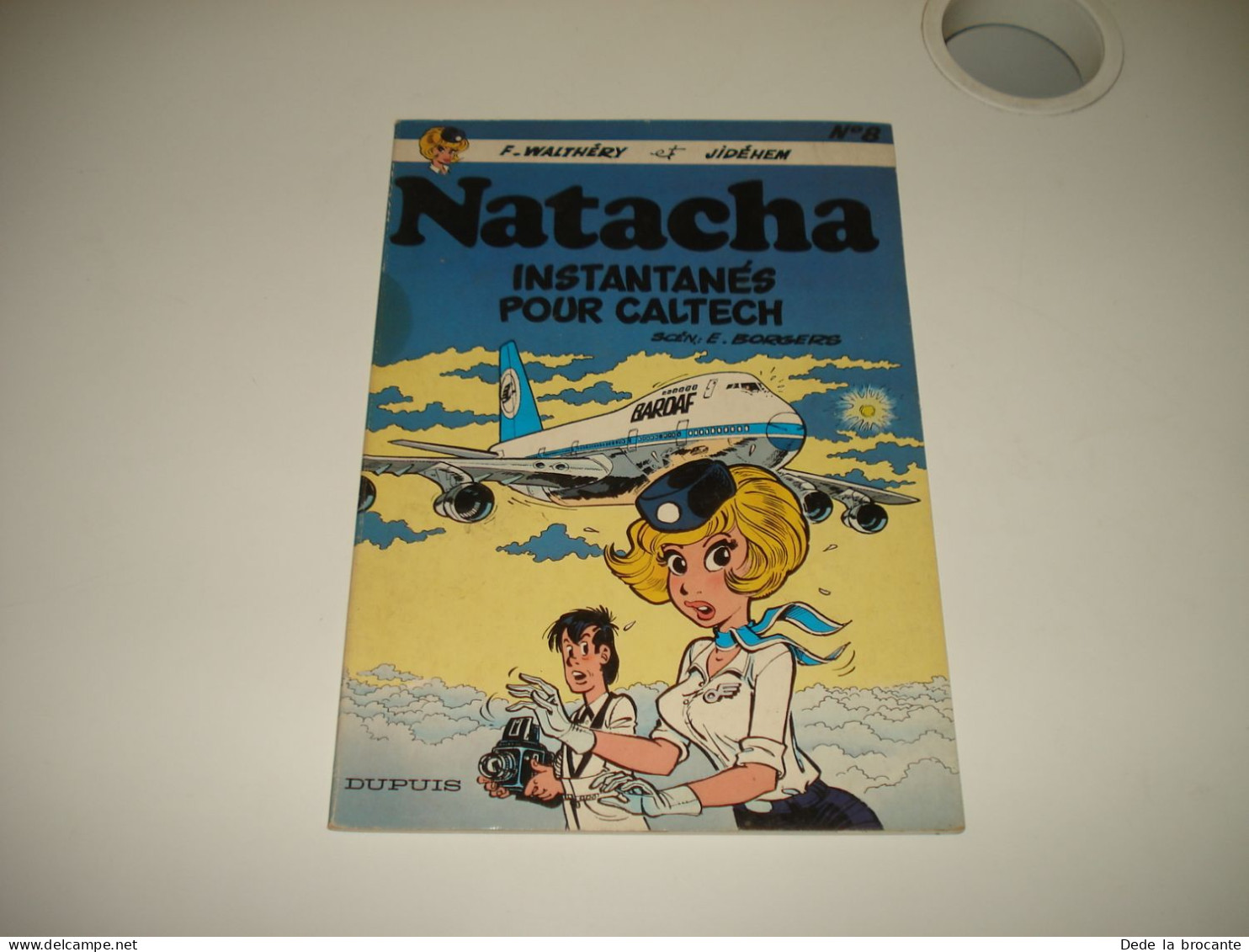 C53 (2) / Natacha Instantanés Pour Caltech - Walthéry , Jidéhem - E.O 1981 - TBE - Natacha