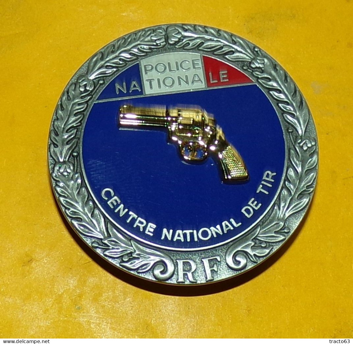 POLICE NATIONALE , CENTRE NATIONAL DE TIR ,REPUBLIQUE FRANCAISE , ECHELON OR , FABRICANT BOUSSEMART BY PROMODIS 2018 - Polizei