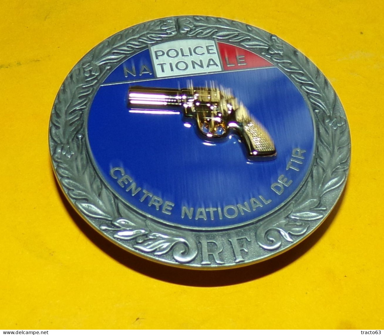 POLICE NATIONALE , CENTRE NATIONAL DE TIR ,REPUBLIQUE FRANCAISE , ECHELON OR , FABRICANT BOUSSEMART BY PROMODIS 2018 - Polizei