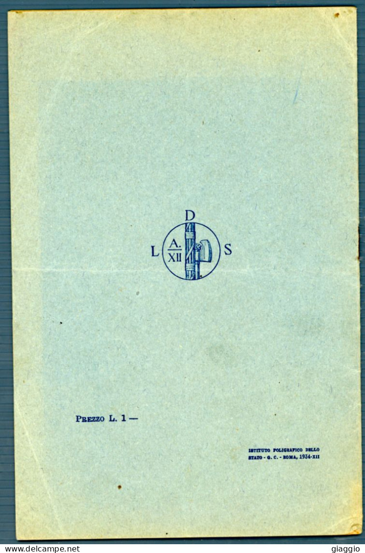 °°° Militari N. 3309 - Regolamento Per La Protezione Antiaerea Del Territorio Nazionale ( Fuori Formato ) °°° - Sonstige & Ohne Zuordnung