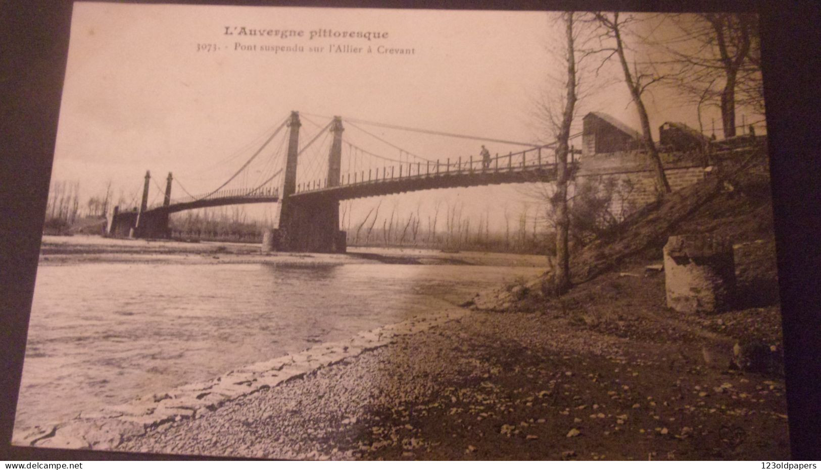 CREVANT LAVEINE - Pont Suspendu Sur L'Allier - Autres & Non Classés