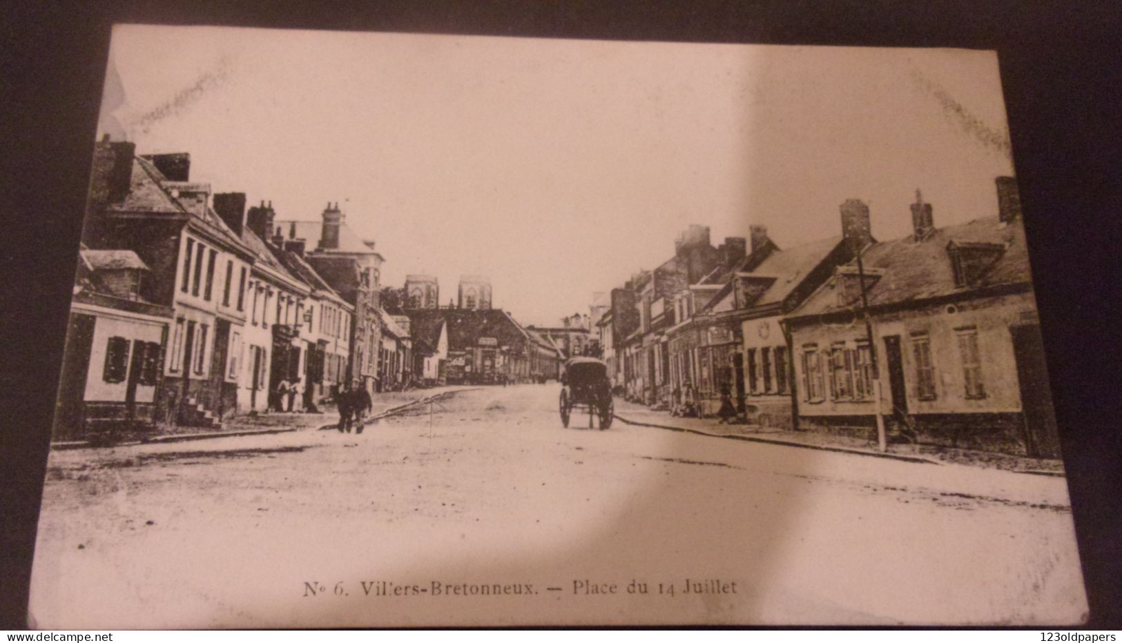 80 VILLERS BRETONNEUX PLACE 14 JUILLET 1915 - Villers Bretonneux