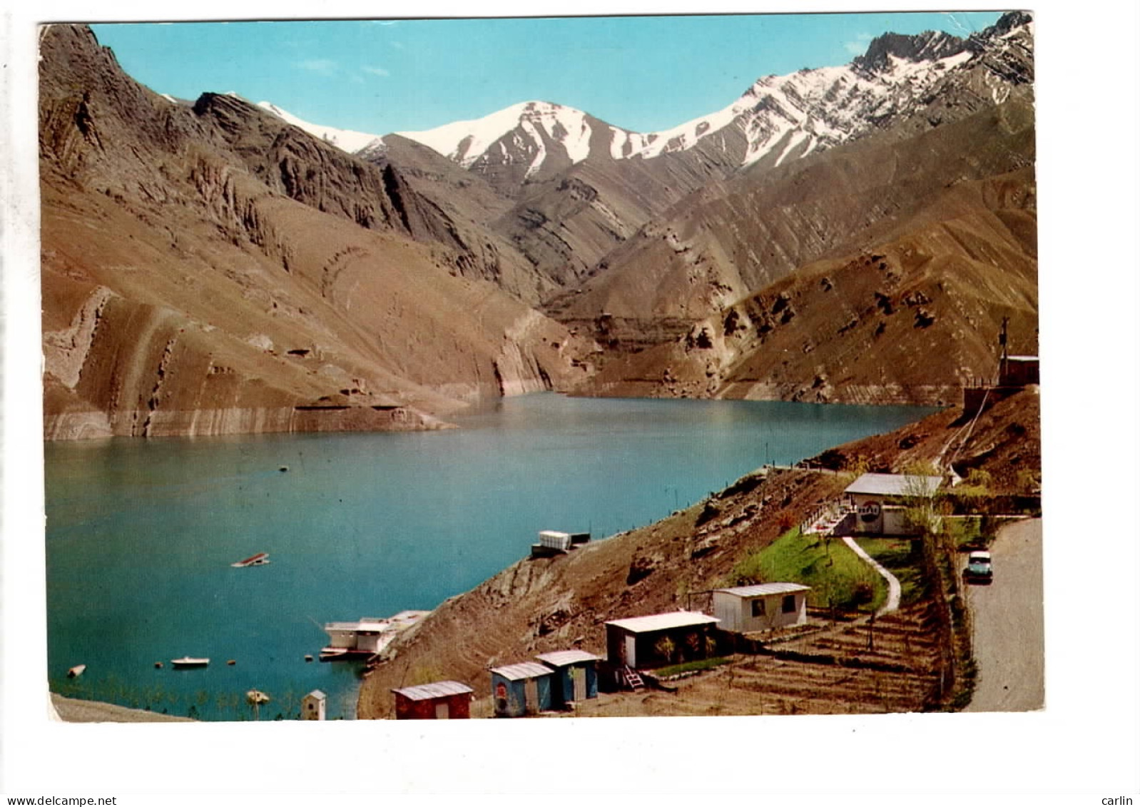 Asia Iran Teheran Chalus Road Karaj Dam Lake - Iran