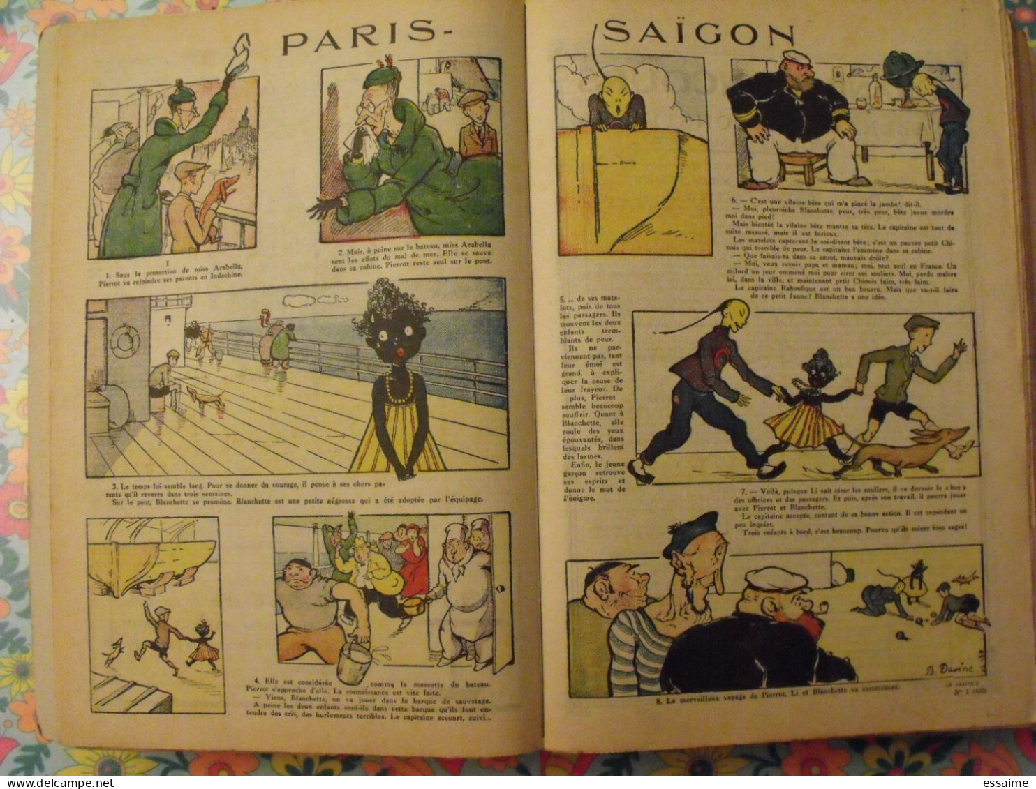 Pierrot Reliure De 52 N° De 1934. N°1 à 52.  Pitche, Costo Marijac Jeanjean Aviation Le Rallic Dot Bourdin Cuvillier - Pierrot