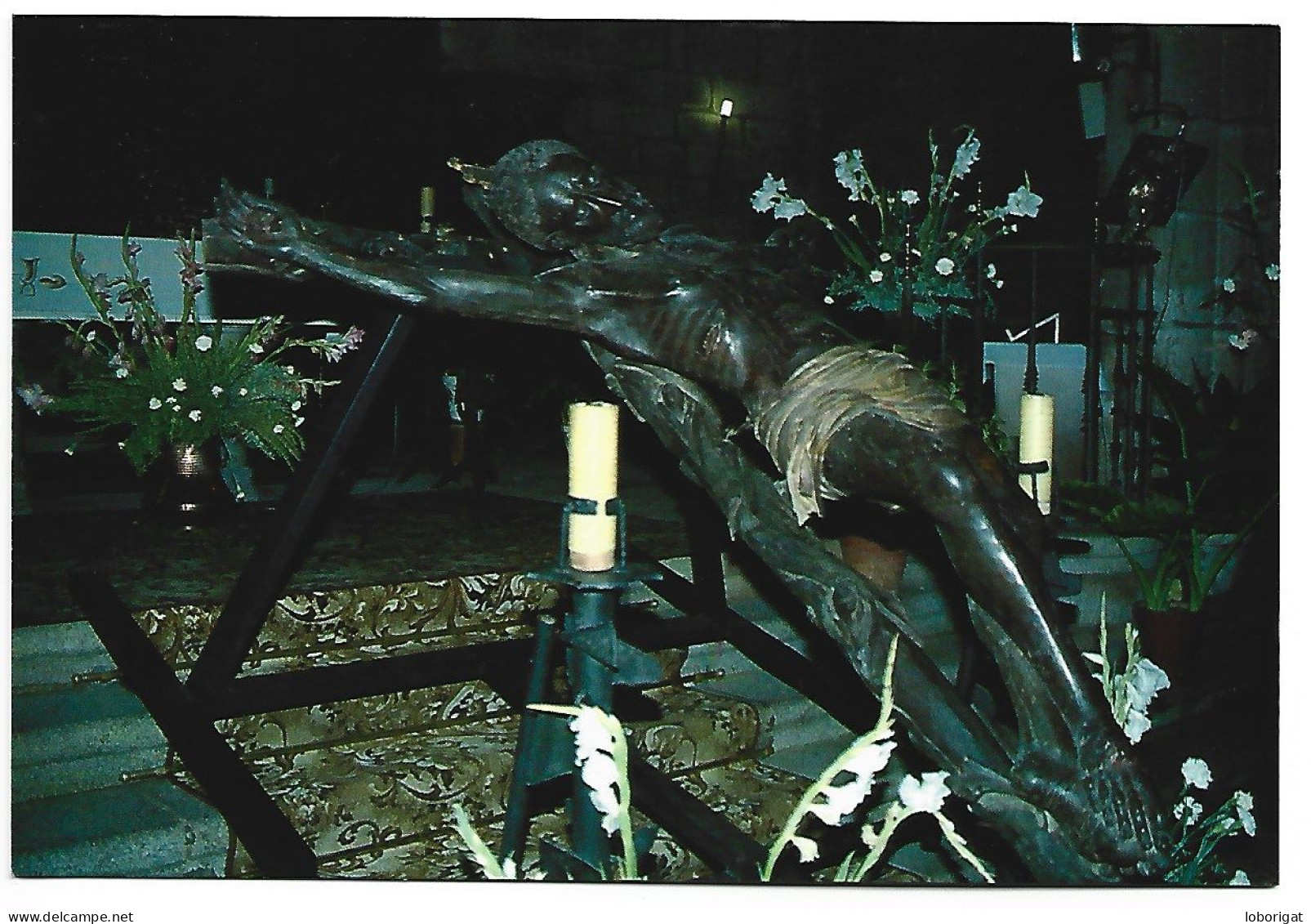 CRISTO NEGRO. ANONIMO SIGLO XIV.- CONCATEDRAL DE STA. MARIA.- CACERES - EXTREMADURA.-  ( ESPAÑA ). - Cáceres