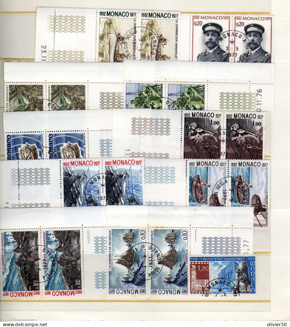 Monaco - Abert Ier - Histoire D'un Navigateur - Oblit - Used Stamps