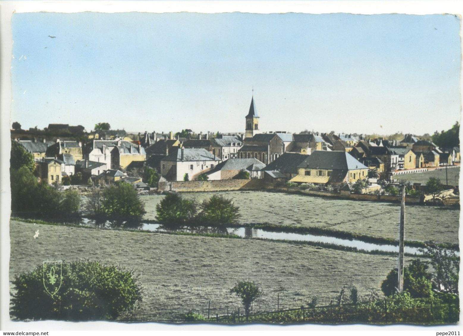 CPSM 58 Nièvre - CHÂTILLON En BAZOIS - Vue Générale - Peu Commune - Chatillon En Bazois