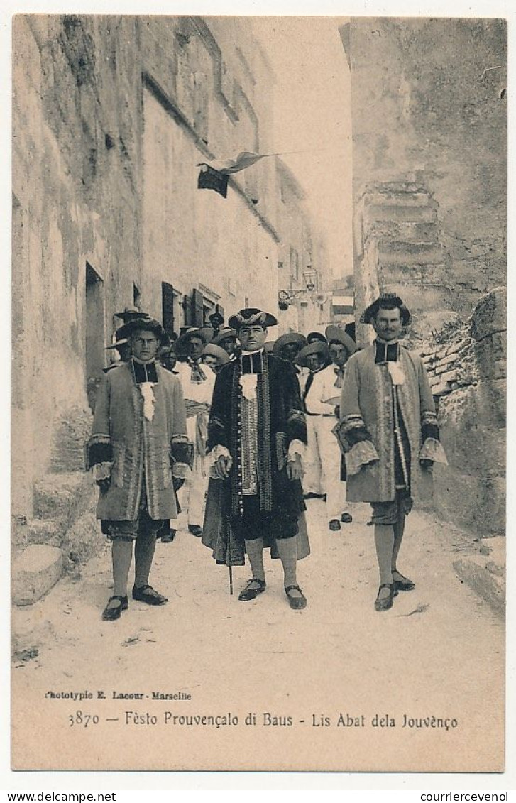 CPA - Les BAUX... (B Du R) - Festo Prouvençalo Di Baus - Lis Abat Dela Jouvènço - Les-Baux-de-Provence