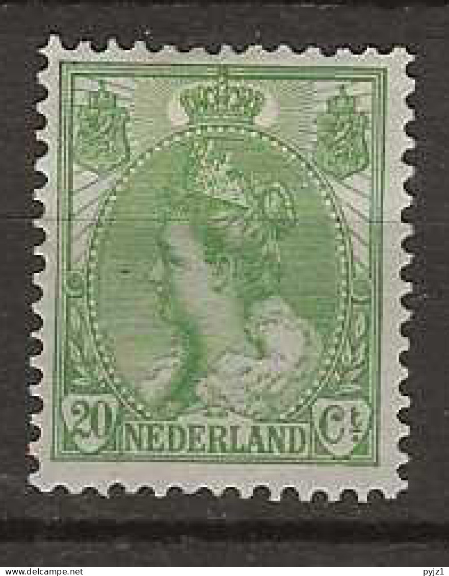 1899 MH/* Netherlands NVPH 68 - Unused Stamps