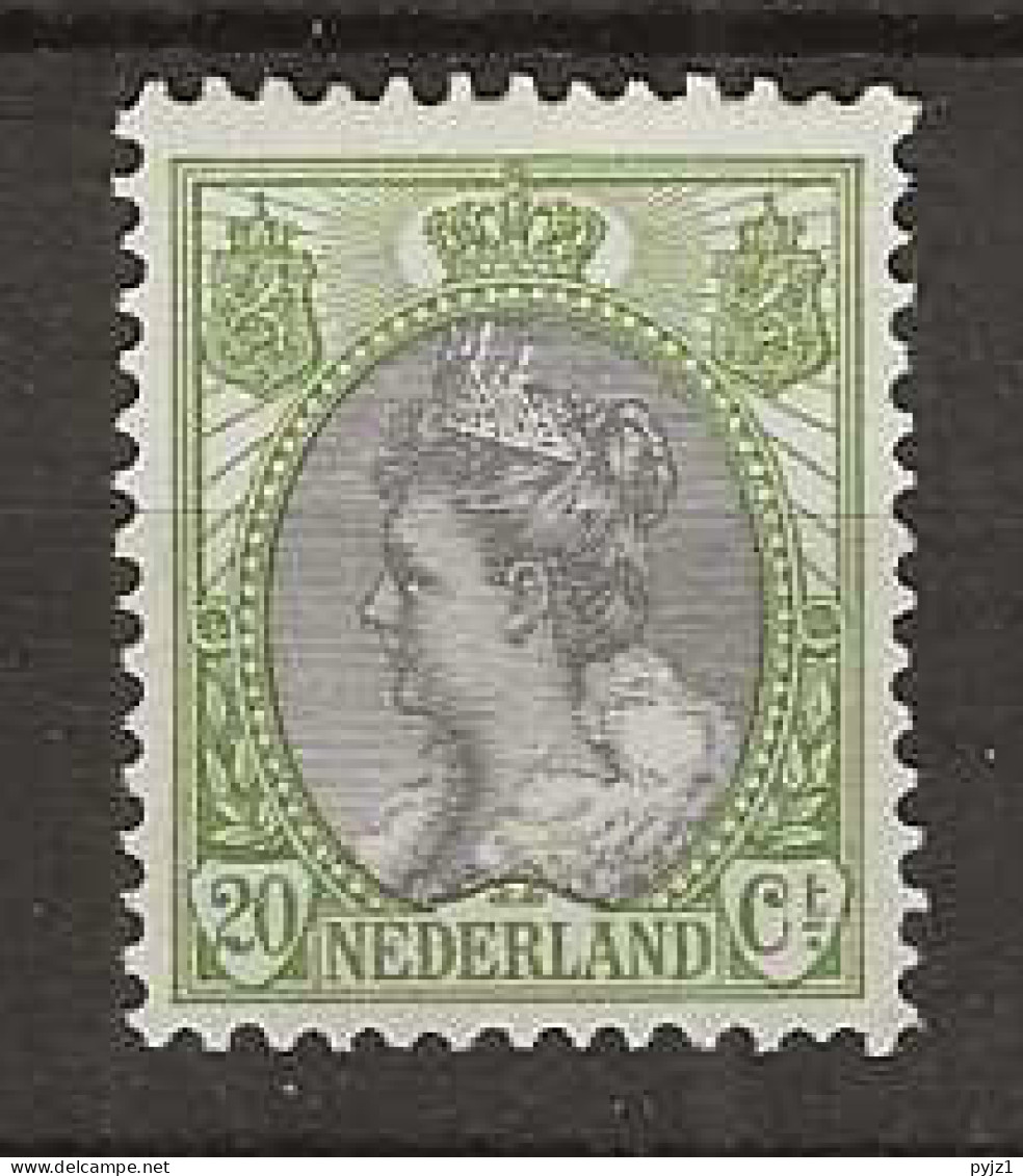 1899 MH/* Netherlands NVPH 68 - Neufs